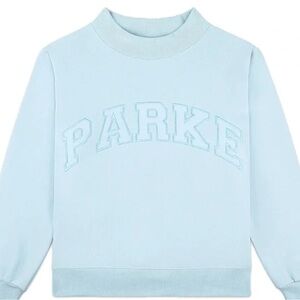 NWOT Parke Light Blue Sweatshirt